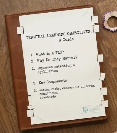 What Are Terminal Learning Objectives? A Practical Guide for Training 2026