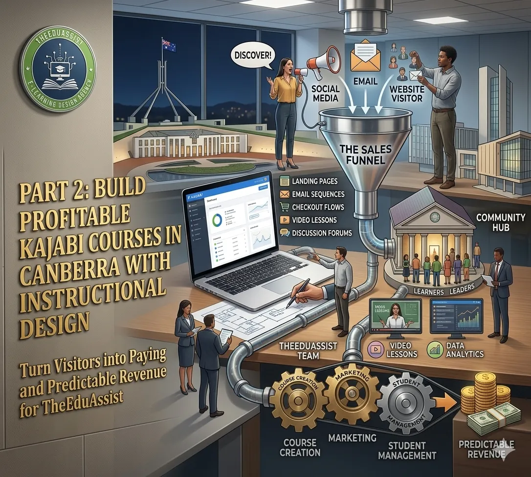 Build Profitable Kajabi Courses in Canberra with Instructional Design(Part 2)