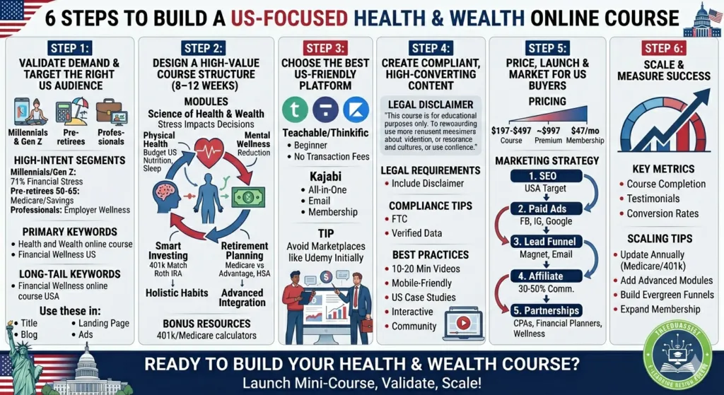 A complete guide : of building health and wealth online course by The Edu Assist