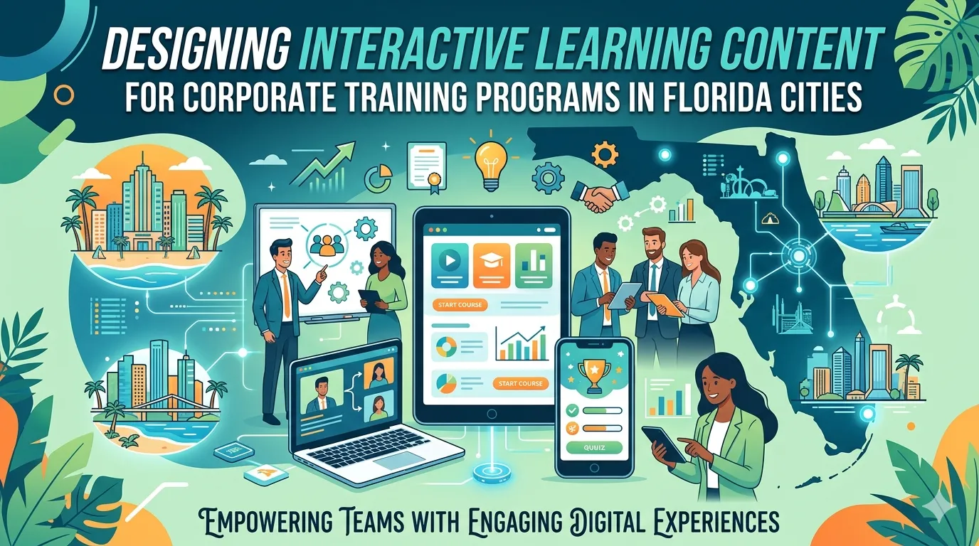 How to Design Interactive Learning Content for Corporate Training Programs