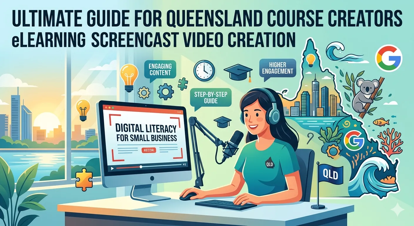 Ultimate Guide for Queensland Course Creators: eLearning Screencast Video Creation