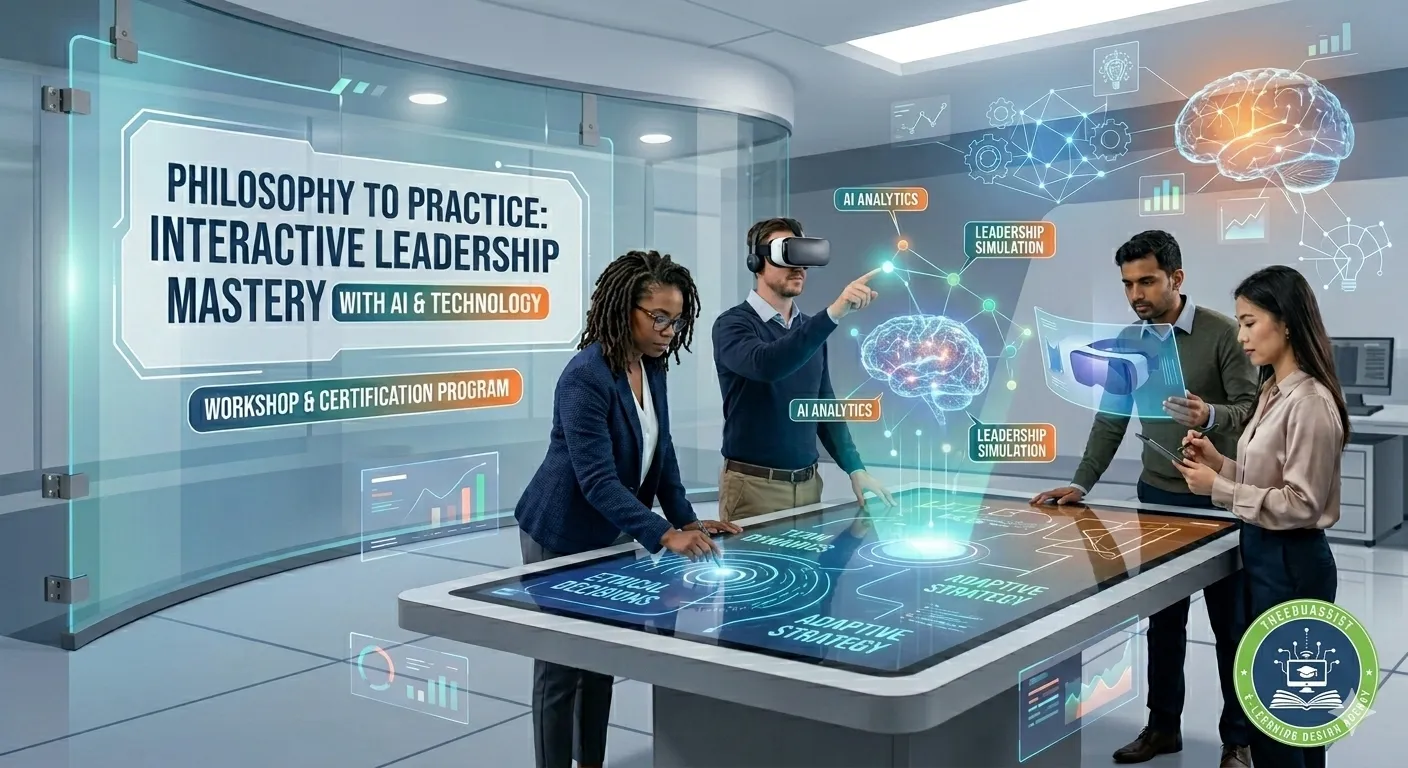 Philosophy to Practice: Interactive Leadership Mastery with AI & Technology
