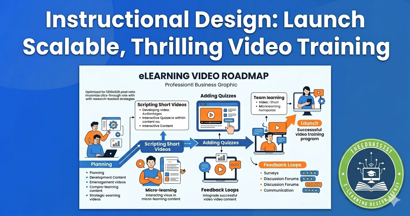 Instructional Design: How to Launch Scalable, Thrilling Video Training Program