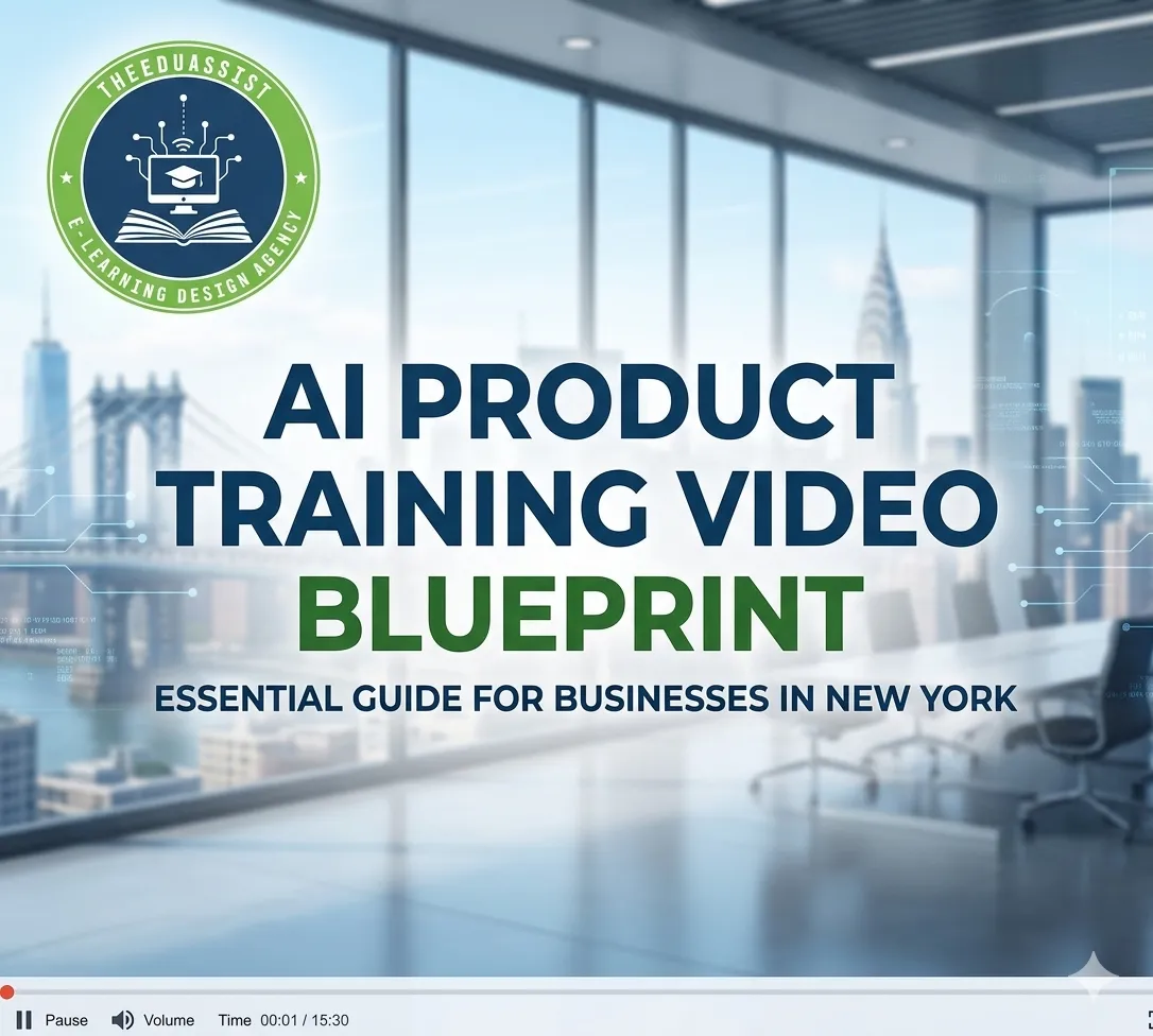 AI Product Training Video Blueprint for Businesses in New York