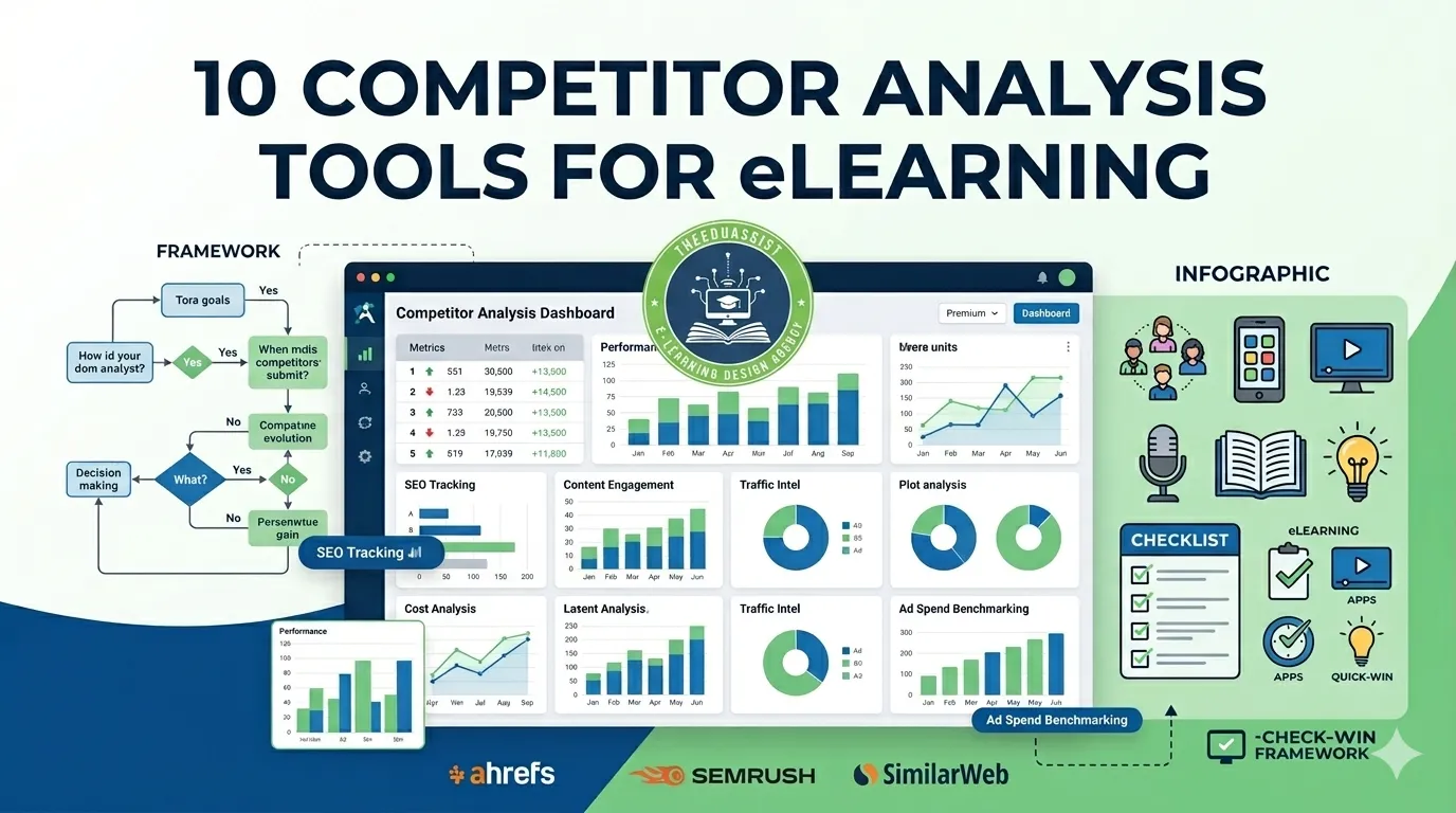 10 Strong Competitor Analysis Tools To Benchmark Your eLearning