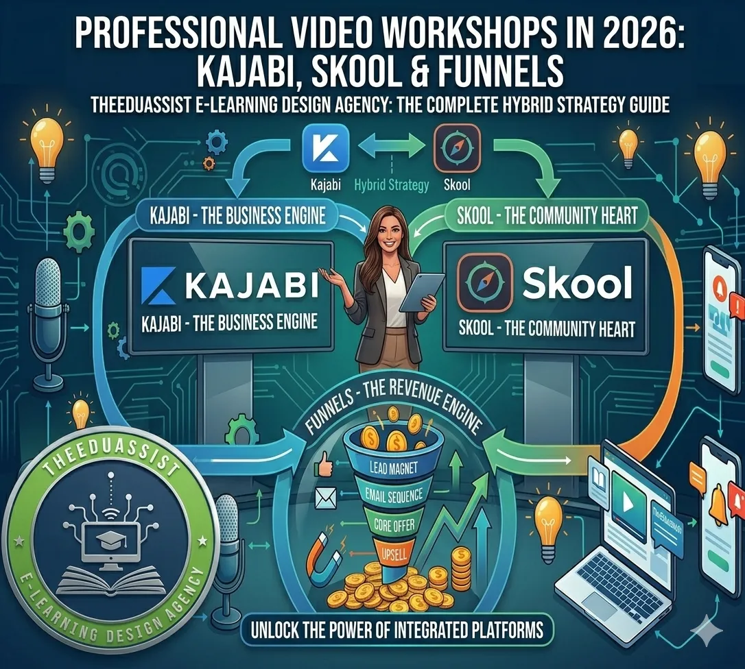 Professional Video Workshops for Kajabi, Skool & Funnels in Australia