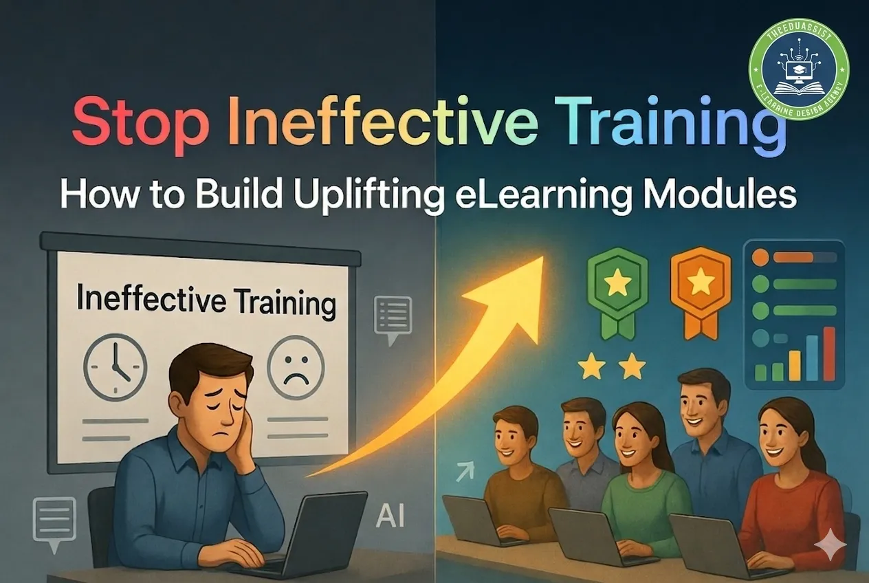 Stop Ineffective Training: How to Build Uplifting eLearning Modules?