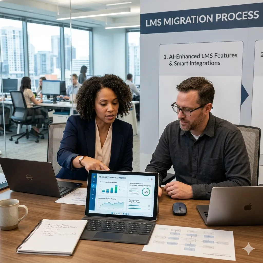 LMS migration process