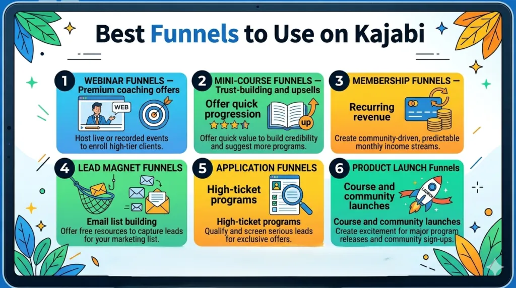 best kajabi funnels