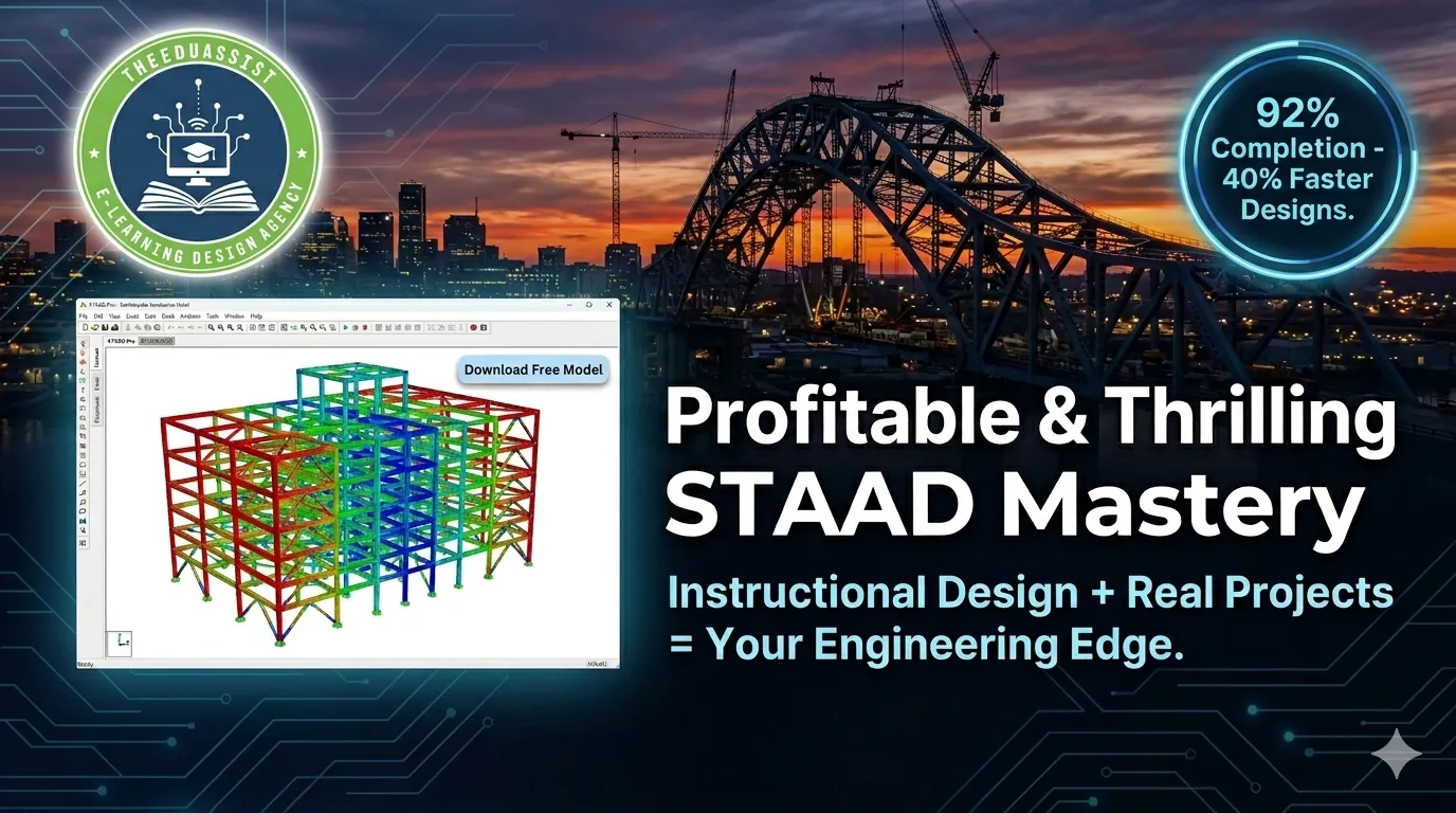 Profitable and Thrilling STAAD Course with Instructional Design