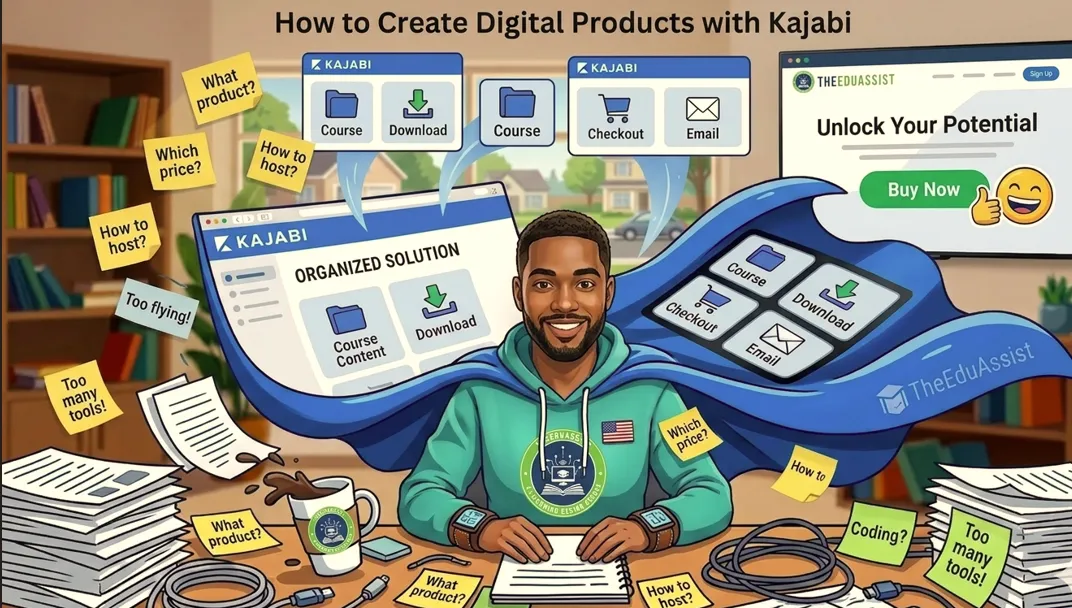 How to Create Digital Products with Kajabi?