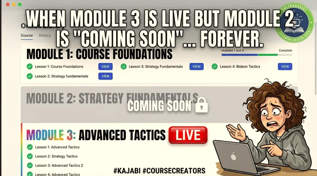 kajabi course upload services