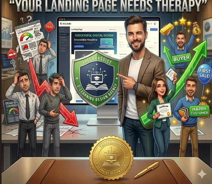 kajabi landing pages