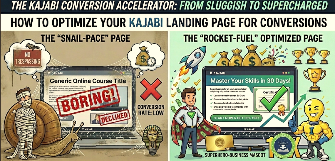 How to Optimize Your Kajabi Landing Page for Conversions?