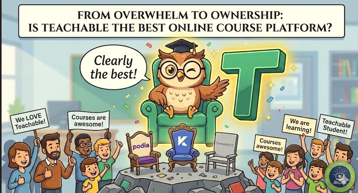 Is Teachable the best platform for offering online courses?