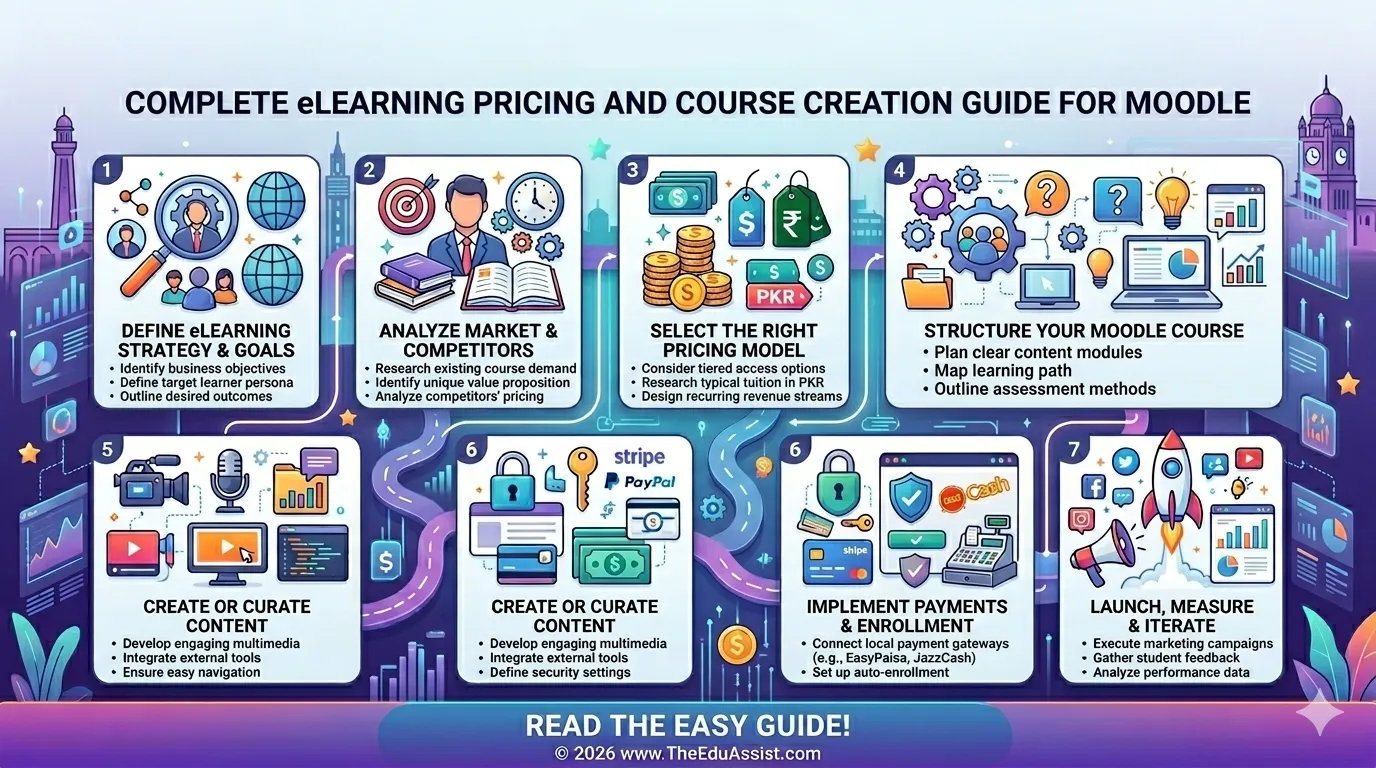 Complete eLearning Pricing and Course Creation Guide for Moodle