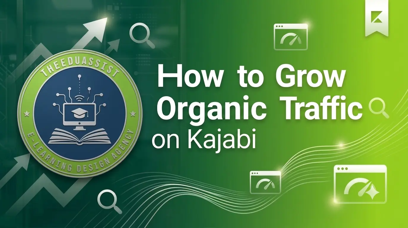 How to Grow Organic Traffic on Kajabi?