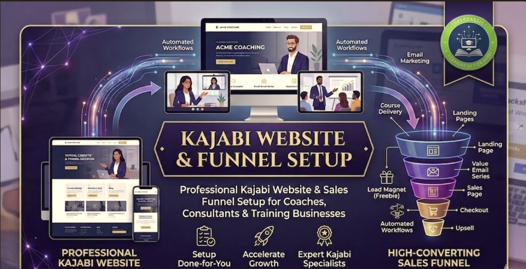 Kajabi Website & Funnel Setup Services