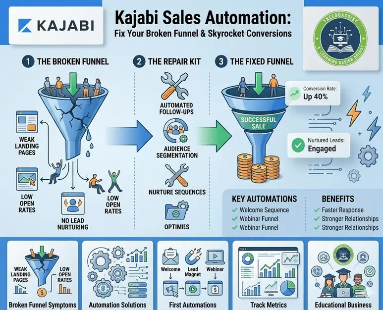 kajabi sales automation
